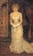 Pierre Auguste Renoir Portrait of the Actress Jeanne Samary oil painting